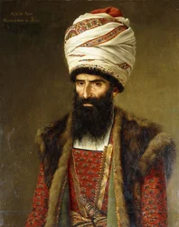 Portret Asghara Khana, ambasadora Persji, 1808