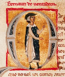 Portret Bernarta de Ventadorn