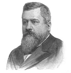 Portret Charlesa Dupuya (1851-1923), francuskiego polityka, w „Le Petit Parisien””