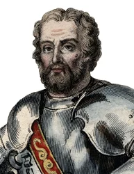 Portret kawalera de Bayarda (1476-1524), żołnierza francuskiego.
