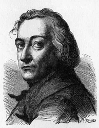 Portret Claude Louis, hrabiego Berthollet (1748 - 1822), francuskiego chemika - w „L