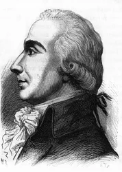 Portret Dominique Joseph Garat (1749-1833) francuski prawnik, dziennikarz i filozof,