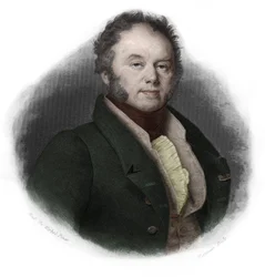Portret Edouarda, księcia Fitz-James (Fitz James) (1776-1838), francuskiego polityka. w „” LIBRE DES SPEAKERS”” Louisa de Cormenina Timona. 1842. Kolekcja prywatna.