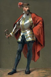 Portret Francisco Pizarro (Francois Pizarro