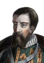 Portret Franciszka I de Lorraine (1519-1563), księcia Guise, księcia Aumale, francuskiego żołnierza i polityka.