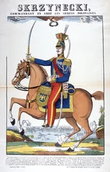 Portret generała Jeana Skrzneckiego, naczelnego wodza Wojska Polskiego, zaciągnął się do wojsk napoleońskich. Obraz Epinal