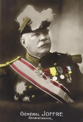 Portret generała Josepha Joffre (1852 - 1931).