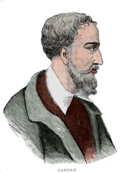 Portret Gerolamo Cardano (Girolamo Cardano, Hieronymus Cardanus lub Jerome Cardan