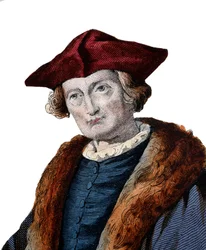 Portret Jacquesa Auguste de Thou (Thuanus) (1553-1617), przewodniczącego parlamentu paryskiego.