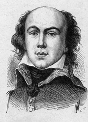 Portret Jean-Baptiste (Jean Baptiste) Annibal Aubert du Bayet (DuBayet) (1757-1797) Francuski polityk i generał.