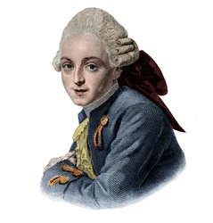 Portret francuskiego architekta Jean-Louis Archchange (1750-1832).