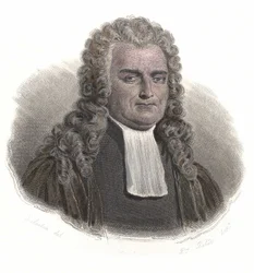 Portret Jeana Baptiste Antoine de Montyon (1733-1820), francuskiego ekonomisty i sędziego. w „Portrety Hommesa przydatne”