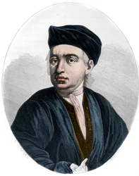 Portret Jeana Calasa, ilustracja z „Le Livre Rouge”, autorstwa Dupray de la Maherie