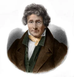 Portret Jean Francois Le Breton (1762-1838) malarza i fizyka.
