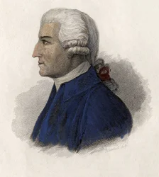 Portret Johna Howarda (1727-1790), angielskiego polityka. w „Portretach Pożytecznych Mężczyzn”