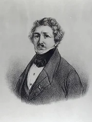 Portret Louis-Jacques Daguerre (1787-1851)