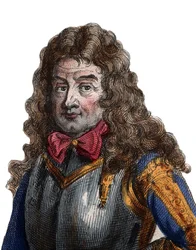 Portret Nicolasa Catinata de La Fauconnerie (1637-1712), francuskiego dowódcy wojskowego i marszałka Francji.