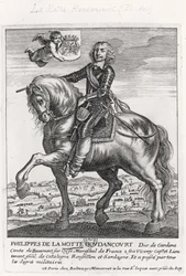 Portret Philippe de La Mothe Houdancourt (1605-57)