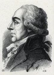 Portret Pierre Louis Roederer (1754-1835) Francuski prawnik i polityk. Rycina z 1889 r. Ze zbiorów prywatnych.
