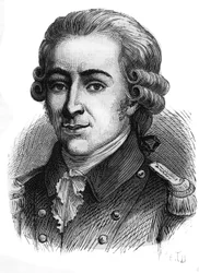 Portret Thomasa de Mahy, markiza de Favras (1744-1790). Rycina z końca XIX wieku.