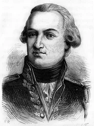 Portret Villaret-Joyeuse (hrabiego Villaret de Joyeuse), admirała francuskiego (1750 - 1812) - w ""L