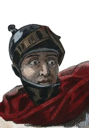 Portret Wilhelma I Zdobywcy (1027-1087), księcia Normandii i pierwszego króla Anglii normańskiego.