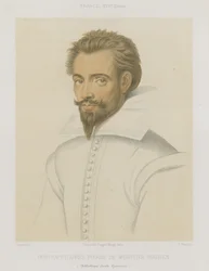 Portret mężczyzny ze spiczastą brodą