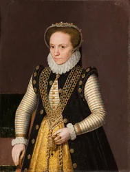 Portret nieznanej szlachcianki francuskiej, 1560-9