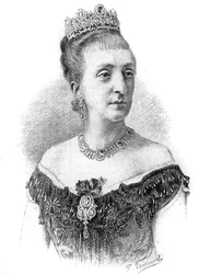 Portret hrabiny Paryża Marie-Isabelle (Marie-Isabelle) d