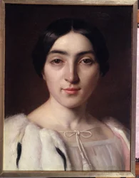 Portret przypuszczalnie Adele Hugo (1830-1915)