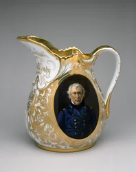 Dzbanek prezentacyjny, ok.1848-50 (porcelana)