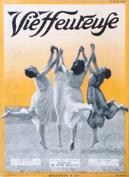 Ćwiczenie Pure Beauty, ilustracja na okładce Vie Heureuse, 15 kwietnia 1913