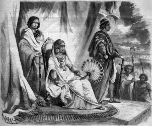 Królowa Ranavalo Manjaka I (Ranavalona