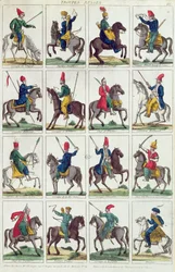 Oddziały regionalne kawalerii rosyjskiej, ok. 1812-14