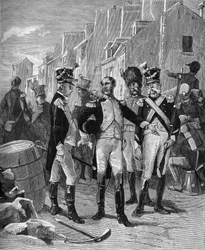 Richard-Lenoir (François Richard-Lenoir 1765-1839), francuski przemysłowiec i dowódca 8. Legionu, zajmujący Avenue de Vincennes w celu obrony Paryża w 1814 roku.