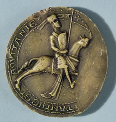 Pieczęć Artura I (1187-1203) księcia Bretanii