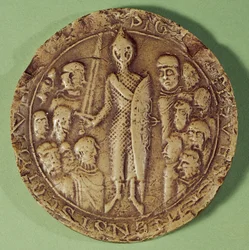 Pieczęć Gminy Soissons, 1228 (wosk)