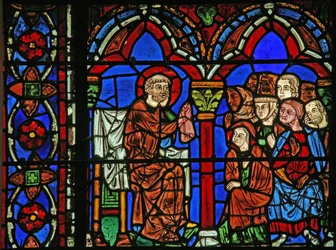 Okno św. Cherona: głoszenie (w15)
