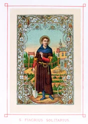 St. Fiacre (zm.670) 1873