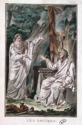 Druidzi, ilustracja do sztuki, ok. 1800