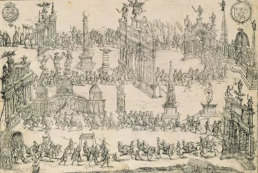 Wejście Henryka IV (1553-1610) do Lyonu, 4 września 1595 r.