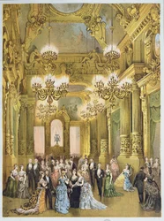 Interwał w Operze Garnier. ok. 1875 r