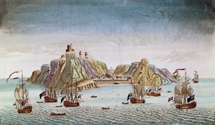 Wyspa Świętej Heleny, miejsce wygnania generała Napoleona Bonaparte (1769-1821)