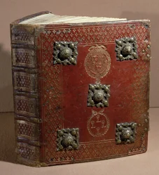 Livre Ferre z Cour des Comptes (skóra i welin)