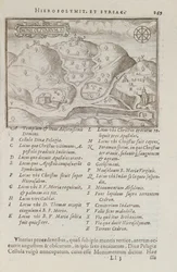 Góra Oliwna, Jerozolima, z Itinerarium Hierosolymitanum, J. Cotovico, 1619