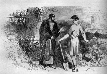 Cesarz rzymski Dioklecjan (245-313) w Salone.