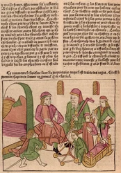 Etapy życia, z Le Livre des Proprietes des Choses Barthelemy langlais, 1485 (kolorowy drzeworyt)