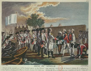 Zdobycie Senegalu przez Francuzów w 1779 podczas amerykańskiej wojny o niepodległość, 1779