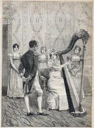 Theatre de la Porte Saint Martin, gdzie wystawiany jest dramat „Napoleon””, w „Le Petit Parisien”” 17.12.1893 (rycina)