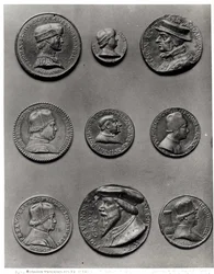 Thomas Bohier, 1513, Pierre Briconnet, Simon Costieres, Robert Briconnet, kardynał Guillaume dEstouteville (ok. 1403-83), Jean Carondelet (1468-1545), Pierre de Sacierges, kardynał F. de Tournon, 1535,